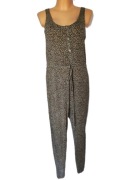 H&M r S ciekawy kombinezon wiskoza panterka jak nowy