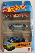 HOT WHEELS 3 Pack K5904 Porsche 904 Carrera GTS Super Volt TM GM 