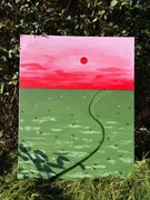 obraz "krowy" 100x80 akryl na płótnie pinterest