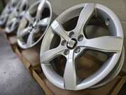 Seat 15 " Nowe 5x100 Ibiza Toledo Leon Felgi Srebrne Alufelgi