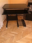 Biurko i fotel z Eco-skory na kolkach cena 200zł