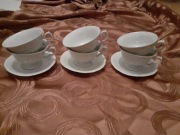 Filiżanki z tależykami prl