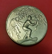 2 zł okolicznościowe 1998 Zimowe Igrzyska Olimpijskie Nagano 