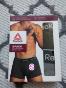 Bokserki męskie Reebok S 2 szt czarne i szare ,patrz fotki i opis