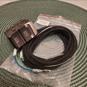 Audi A4 B8 A5 Zestaw Auto Hold Assist. Wiazka + przycisk oryginal 