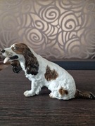 Rosenthal figurka z porcelany pies spaniel