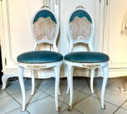 Piękne 2 krzesła weneckie, styl Ludwik XV