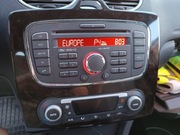 Radio Ford 6000CD z panelem klimatyzacji i zaślepką GHIA