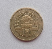 Austria 50 Euro Cent - Budynek secesyjny - Wiedeń