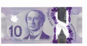 KANADA  -10 DOLLARS - P.107c - 2013 - UNC  plastic
