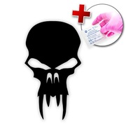 NAKLEJKA NA SAMOCHÓD AUTO LAPTOP - VAMPIRE SKULL CZASZKA