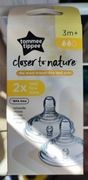 TOMMEE TIPPEE Smoczki silikonowe do butelki 2 szt. 3+
