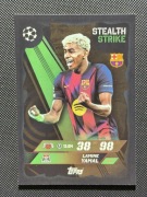 Match Attax 2025/2026 LAMINE YAMAL nr.448 STEALTH STRIKE ( BARCELONA )