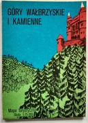 mapa 1989 rok Góry Wałbrzyskie i Kamienne