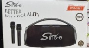 Sing-e CQS-S661 – przenośny głośnik karaoke 200W z mikrofonami