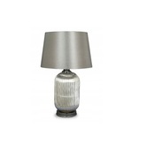 Lampa Perry Pery szklana srebrna 68cm OUTLET
