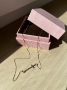 Nowy złoty łańcuszek z krzyżykiem KRUK