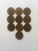 5 zł - 1975,76,77,82,83,84,85,86,87,88.
