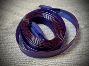 Płaski kabel audio HiFi OCC RCA Hi-end 3.5m