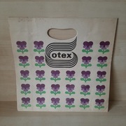 Torba papierowa OTEX z PRL-u stan nowy vintage 