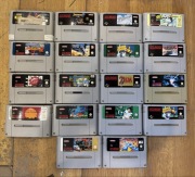 Zestaw gier na Super Nintendo SNES PAL