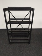 Stojak / regał metalowy na akumulatory do UPS – 3 półki, ciężki, solidny