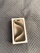 Pudełko iPhone 15 pro 128 GB Tytan EU