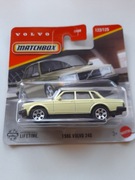 Matchbox 1986 Volvo 240 kremowy