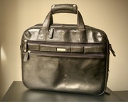 Duza Torba Teczka Elegancka Vip Collection Skora Naturalna Laptop Pojemna