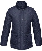 Kurtka Regatta r. 18 / 44 / XXL ocieplana pikowana granatowa