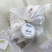 Box pudełko exploding pamiątka ślub wesele prezent