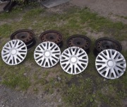 felgi stalowe 4 szt kolor czarny honda yazz