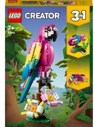 LEGO Creator 3w1 Egzotyczna różowa papuga