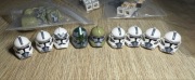 Lego Star wars gcc custom figurki, hełmy