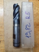 Frez VHM węglikowy FI 19,82 mm r5
