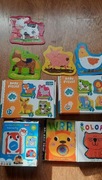 Zestaw Puzzle i książeczki