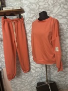 Pomarańczowy dres damski biust 120/130