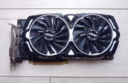 MSI GeForce GTX1060 ARMOR 3G OCV1 3GB + GWARANCJA !!