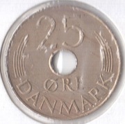 DANIA 25 ore 1984, KM# 861.3, XF