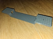 lego płyta laweta 34x6 szary