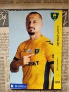 Karta Adam Zrelak GKS Katowice ekstraklasa Warta Poznań piłka nożna 