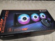 Chłodzenie wodne Gigabyte AORUS WATERFORCE X II 360 z wyświetlaczem