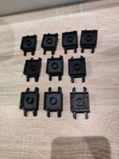 Łączniki klocki płaskie duplo do torów Hot Wheels 10 sztuk