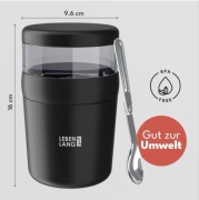 Kubek termiczny na jogurt lub musli lebenlang lbl608s OKAZJA!!!