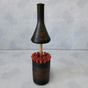 Stara papierośnica PRL butelka 