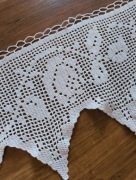 1szt. Zazdrostka koronowa w kwiaty róże vintage, retr