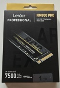 Lexar 1TB M.2 PCIe Gen4 NVMe NM800 Pro Gwarancja