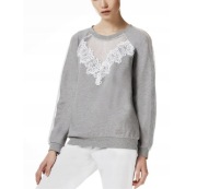 Szara bluza damska z koronką Liu jo sport XS
