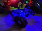 Oświetlenie led 60x8mm model RC 6szt white red blue Trx4 Scx10 Amewi WlToys