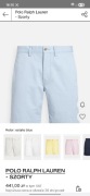 Nowe oryginalne spodenki polo ralph Lauren 